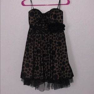 Strapless dress , worn once.